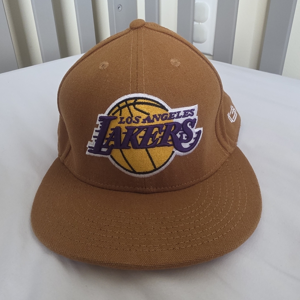 Lakers NBA Ultra Game Brown Basketball Baseball Cap Hat Official Merchandise